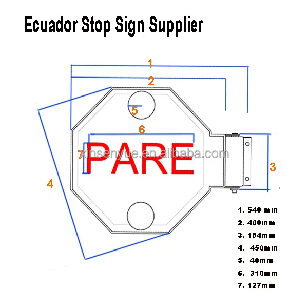 Стоп-сигнал с подсветкой для школьного автобуса