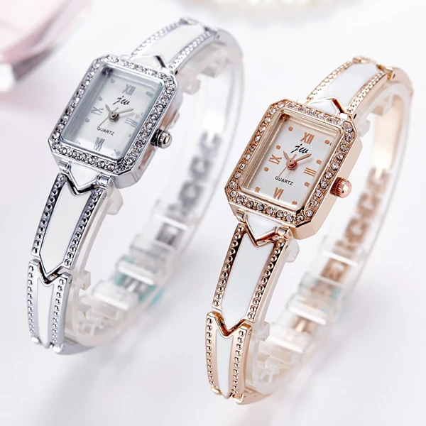 Online Shop China Gold Plate Women Diamond Watch