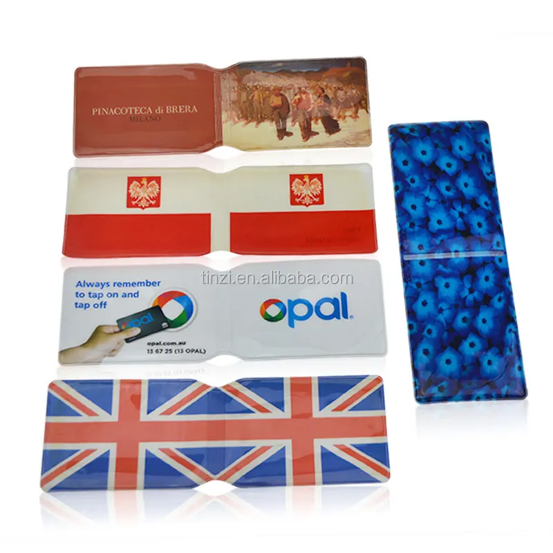 Colorful Fashion Double PVC Oyster Card Holder