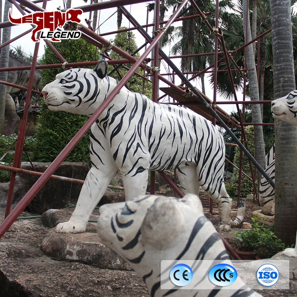 
Zoo decoration animatronic animal lifesize fiberglass penguin model 