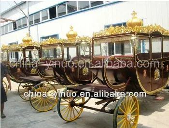 
Luxury royal horse carriage/royal horse wagon/royal horse cart 