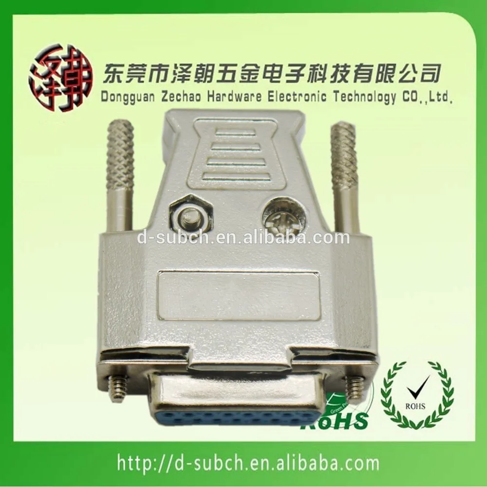 D-sub 15-контактный разъем для d-sub литья патрубка