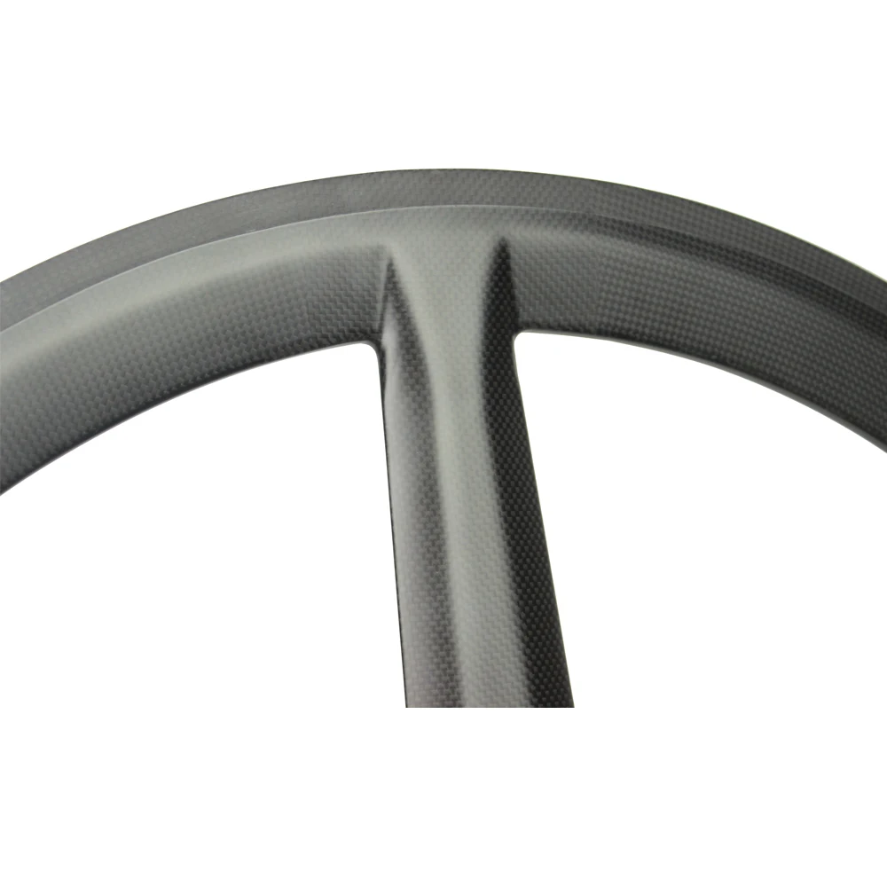 Carbon 700c Five Spoke 21mm Width 50mm Depth 5 spoke wheel for road tubeless rim brake