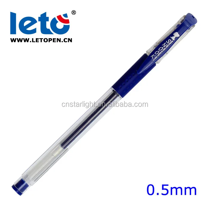 
gel pen Leto LT-009 0.5mm red blue black gel pen roller gel pen 