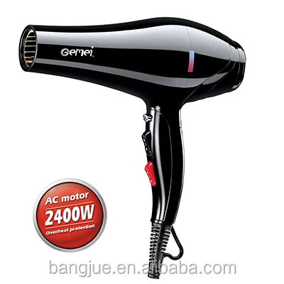 
Professional hair dryer machine cool wind AC motor Gemei brand China 