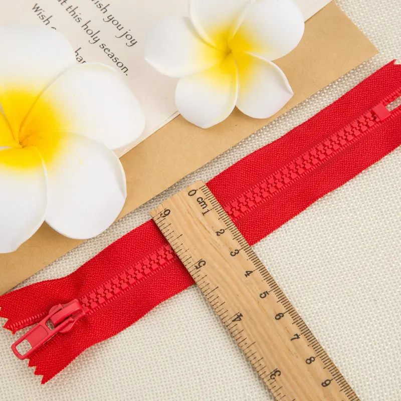 
KEYIDI Plastic Zipper Bag Zipper 