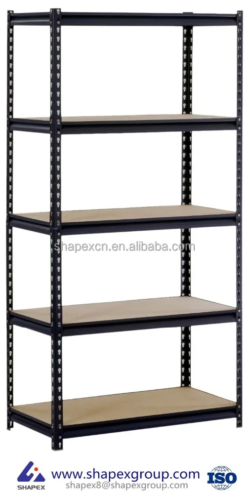 Heavy duty double sided steel warehouse industrial shelves