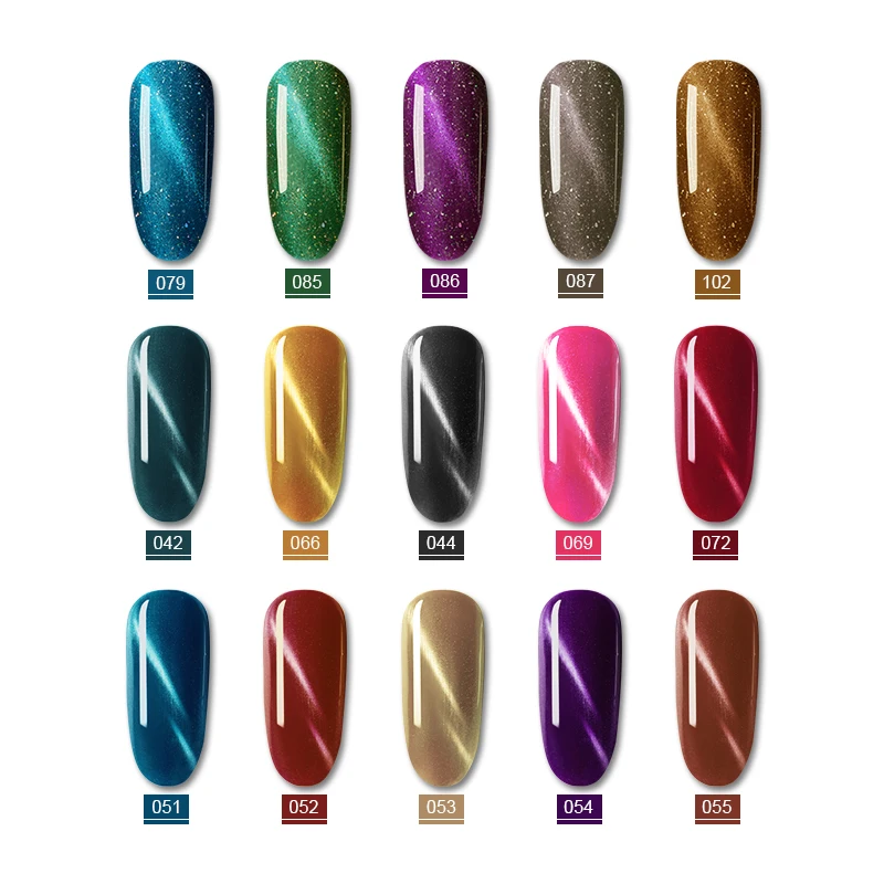 Magnetic uv gel polish UV LED crystal nails uv gel cat eyes gel nail polish