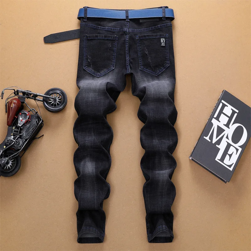 S428 New Promotion Low Price Customized Branded Jean For Man Supplier In China