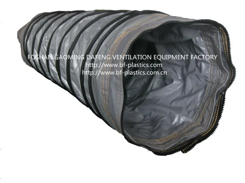 20' 500mm grey HAVC insulated flex duct air duct