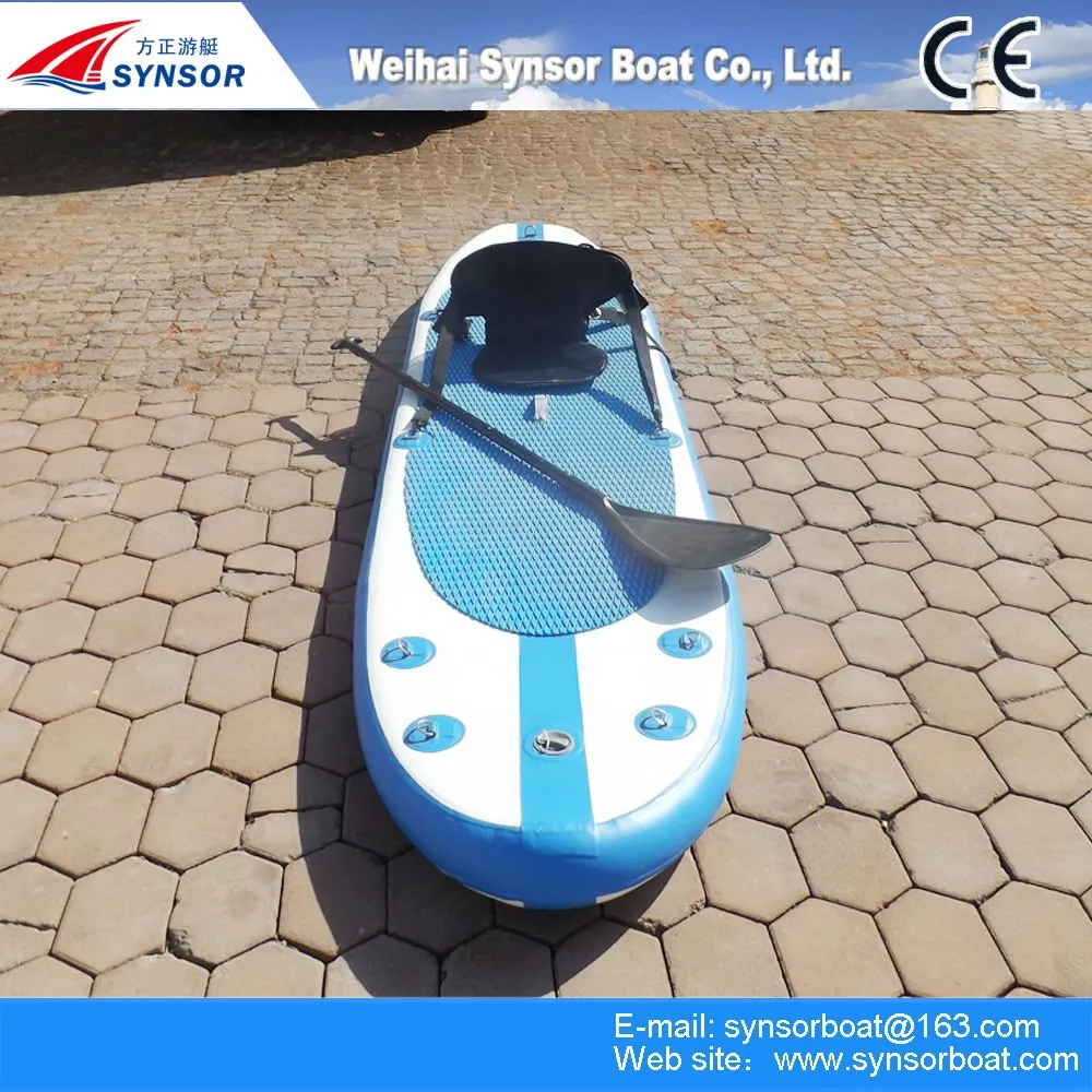 PVC Inflatable surf board drop stitch exercise summer Inflatable SUP board