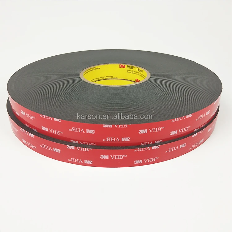 stock hot sale 3M brand V HB 5952 black double sided acrylic adhesive foam tape for die cutting
