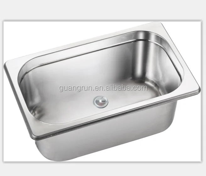 Motor Home Stainless Steel Hand Wash Basin Kitchen Sink GR-568