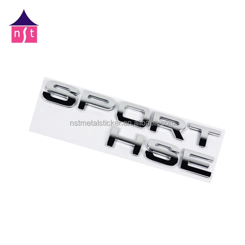 Glossy ABS Logo Plastic Nameplate