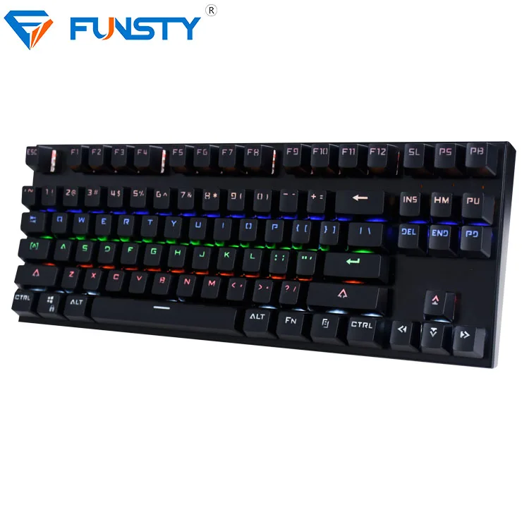Factory direct sale rgb backlit led mechanical gaming keyboard