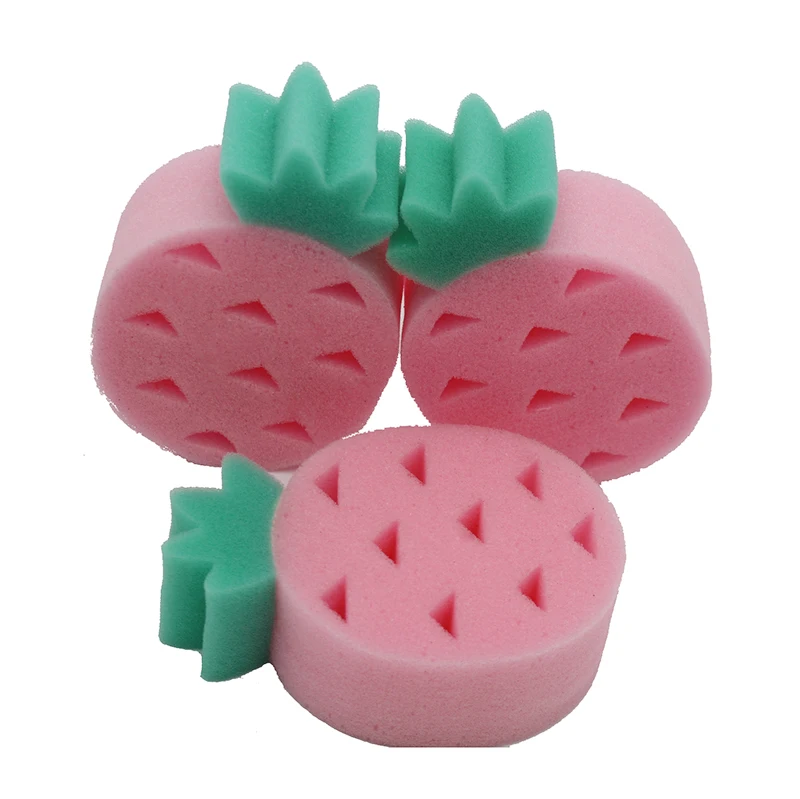 ice cream kids bathing super soft exfoliating silicone novelty bath sea sponge for bathing