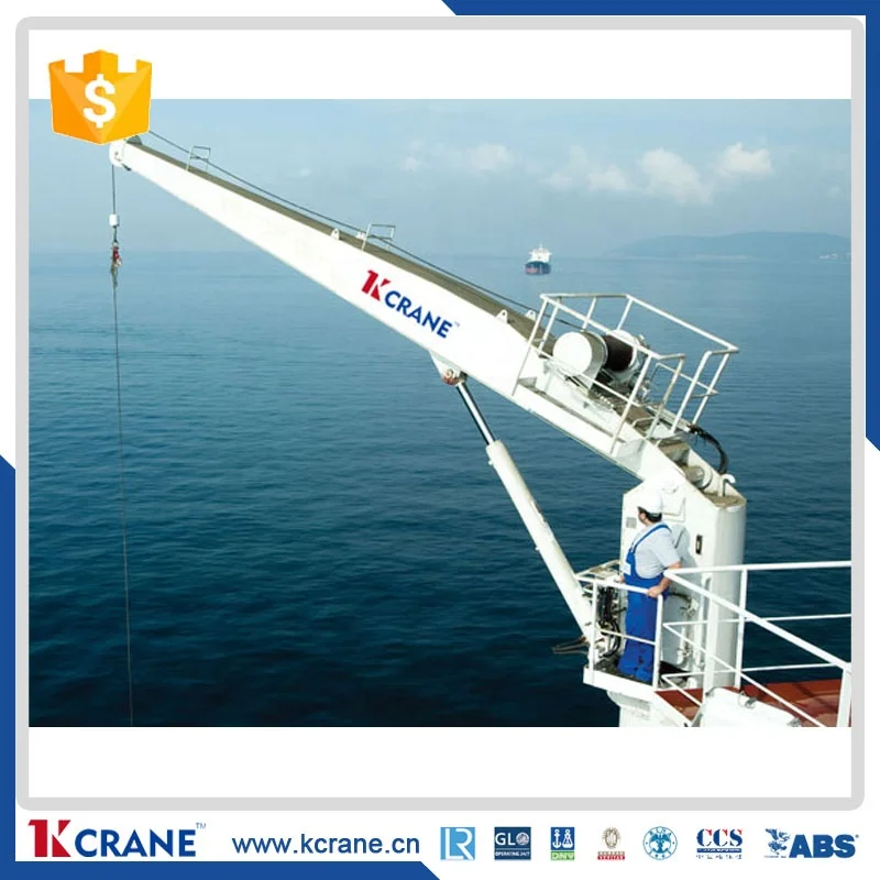 China Manufacturer Ship/Boat/Marine Luffing Cantilever Swing Arm Jib Crane