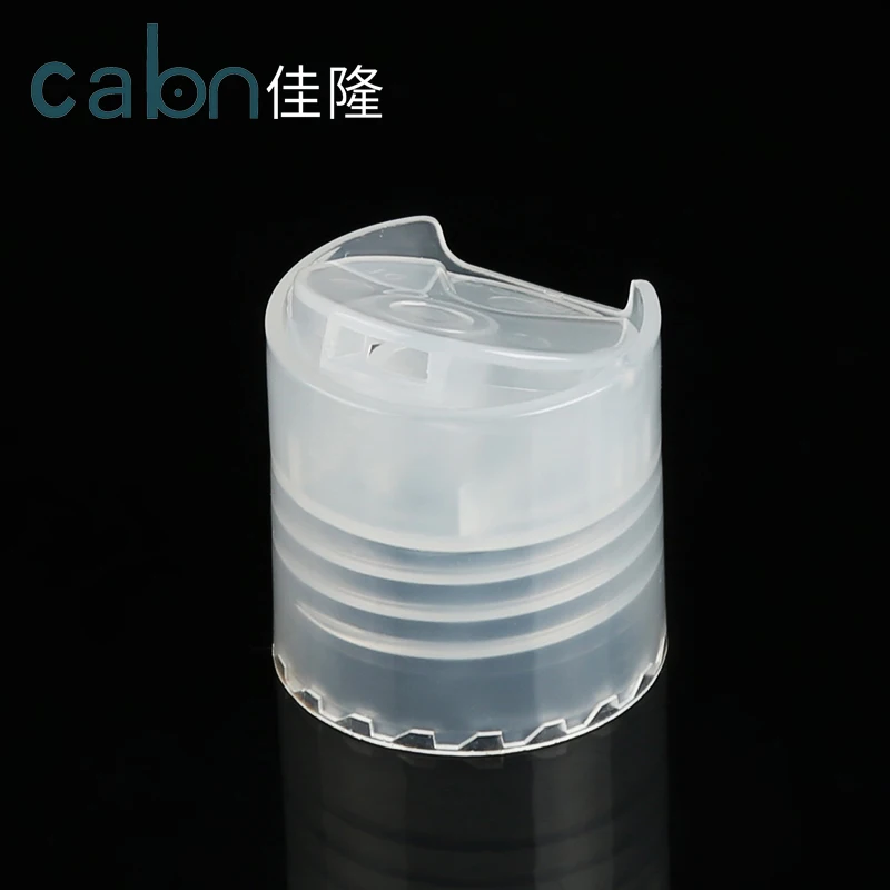 Cheap price cosmetic bottle head screw press plastic disc top cap 18/410 20/410 20/415 24/410