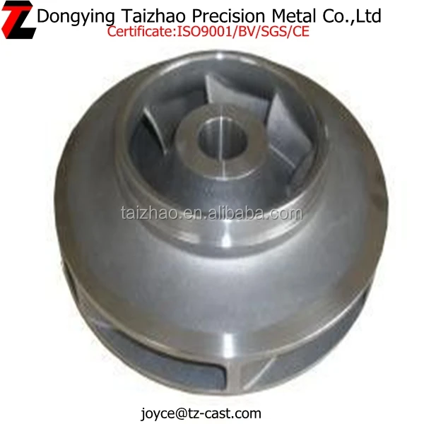 Customized high precision pump impeller for water pumps