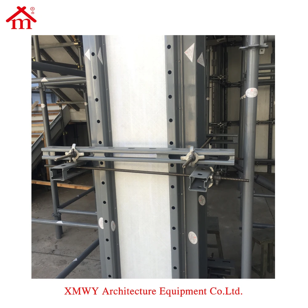 Construction building materials steel - plyood wall formwork supporting system 2017 trending products