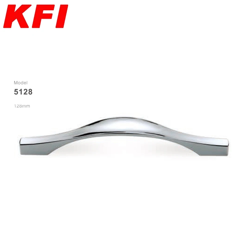 Hot sale modern design home hardware zinc and aluminum furniture handle