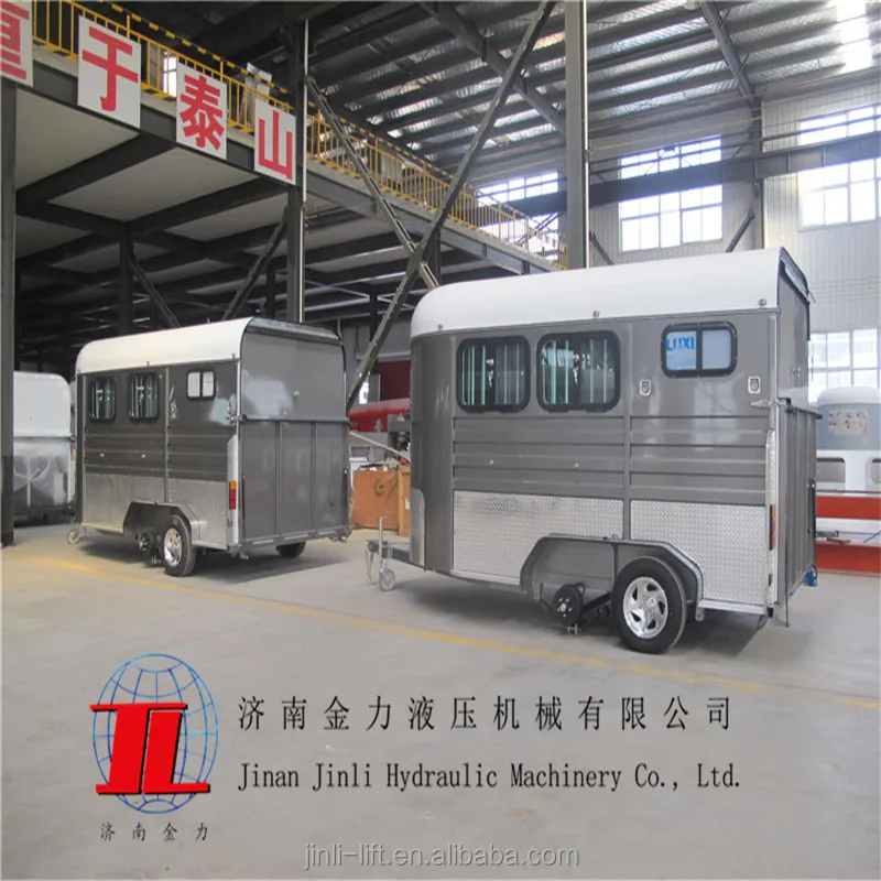 2 horse float load trailer deluxe with kitchen,caravan door