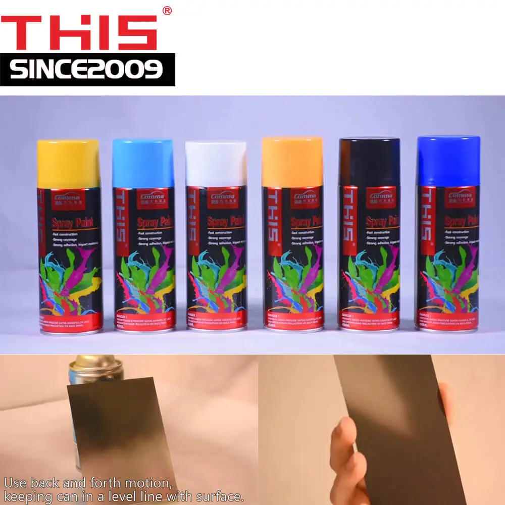 Художественные флуоресцентные блестящие масляные автомобильные краски-спрей для салона дороги граффити алкидная полимерная краска