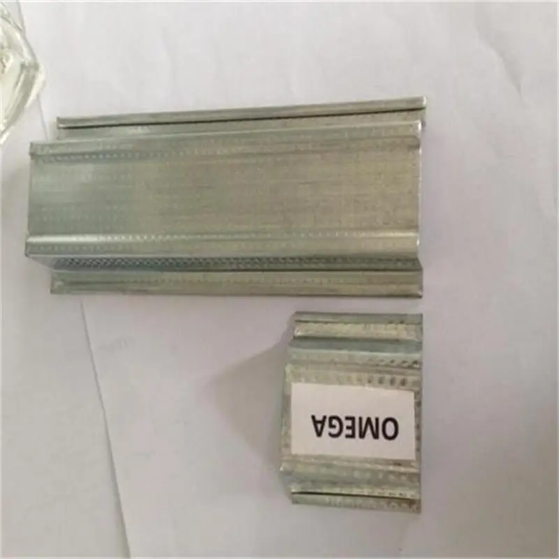 Galvanized profile joist omega for PVC panel ceiling
