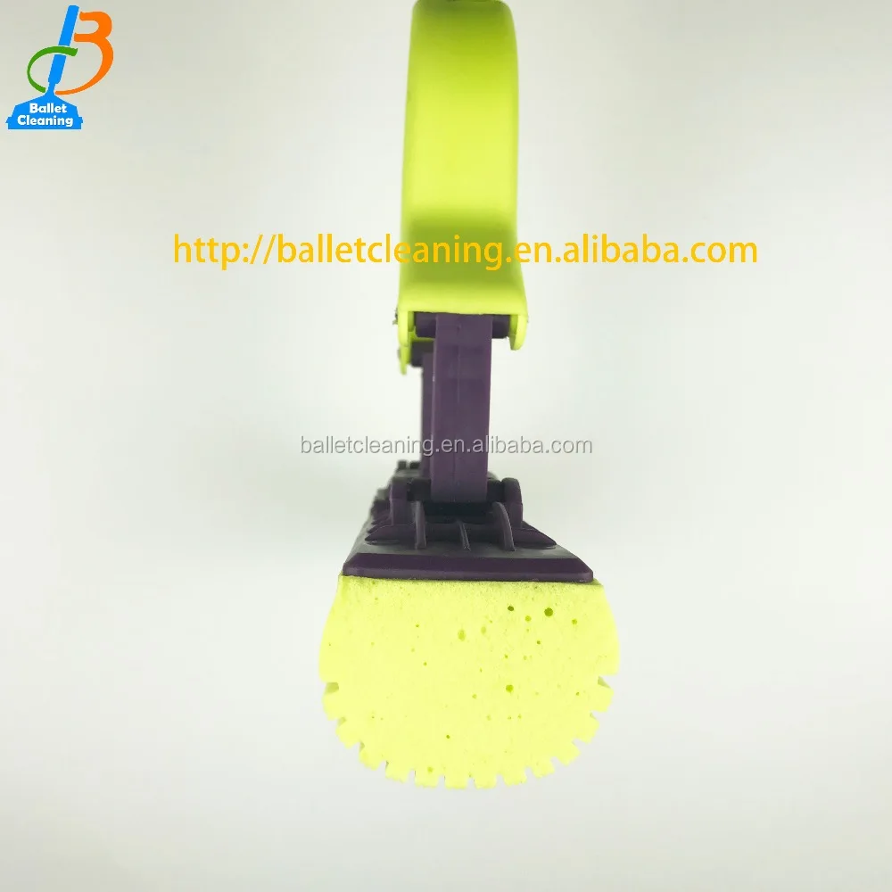 wet cleaning dust cloth folding PVA squeezing mop floor cleaner mop easy cleaning water absorbent sponge mop