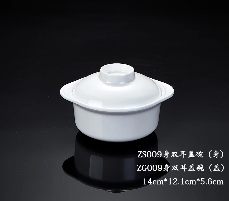
Hot sale white porcelain customized soup tureen wholesale low MOQ 