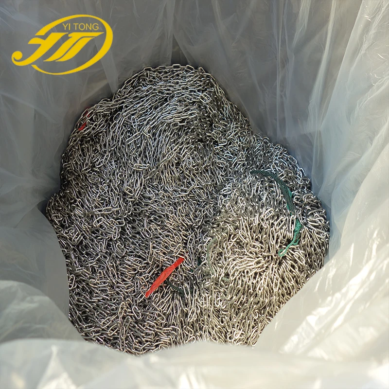 SS316 SS304 DIN763 DIN766 chain