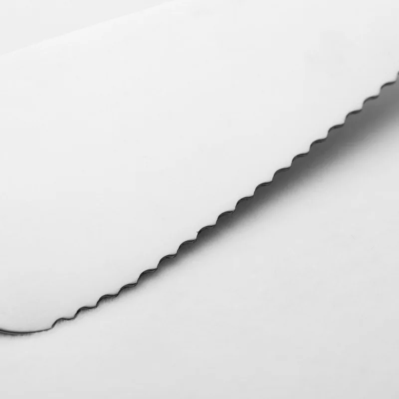 Cake Server Shovel Serrated Edge Blade Pie Cutter Kitchen Stainless Steel Pizza Server