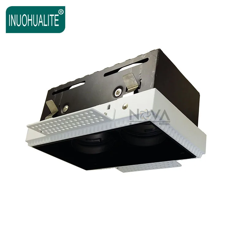 
Best Sellers Double Axis Tiltable Trimless Grille Led Downlight 