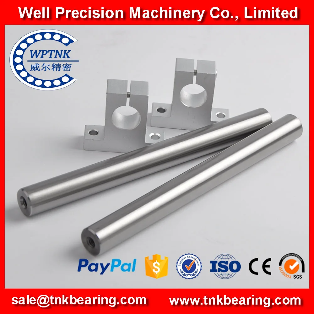 High precision cheap price 5mm hard chrome plated linear shaft for 3D printer