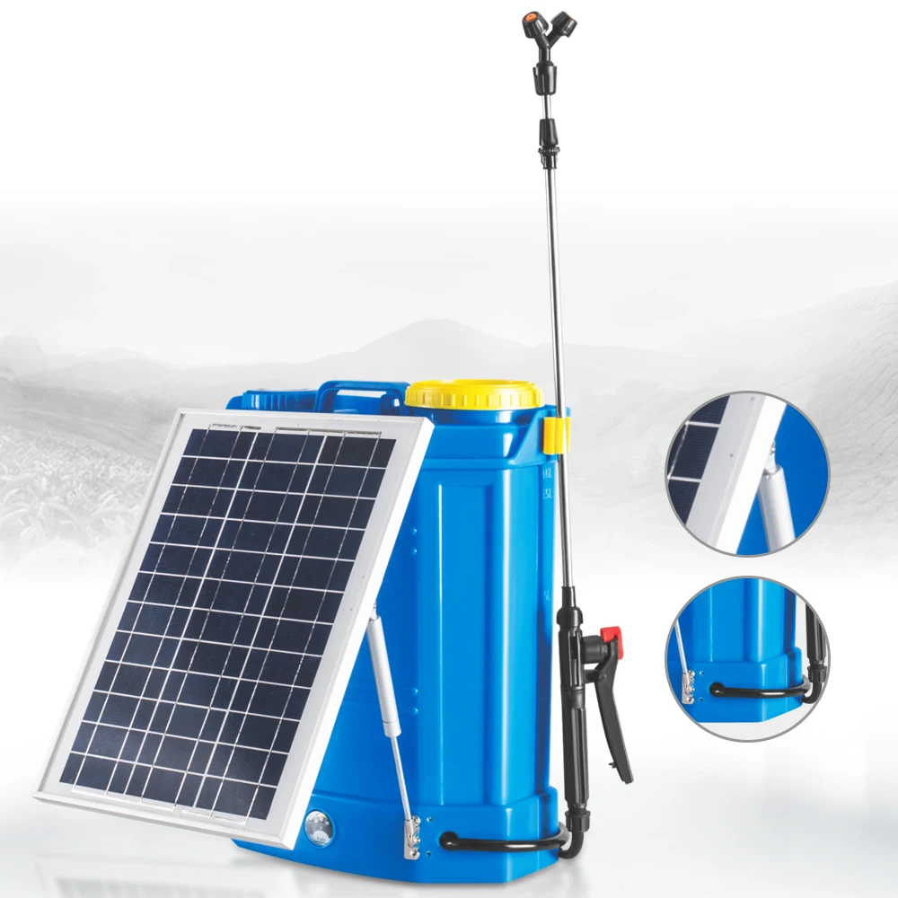 China factory best price agriculture electric 16 liters 12V energy solar power sprayer