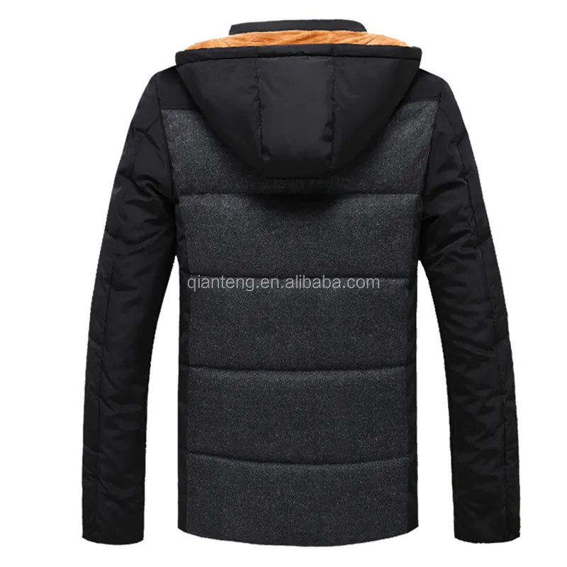 
Brand Heavy Luxury Adult Wholesale Fur Blank Winter Coat Parka for Men 