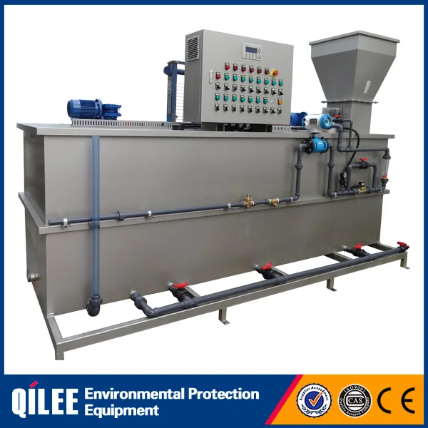 флокулянт системы дозирования для утилизации отходов и хранение шлама