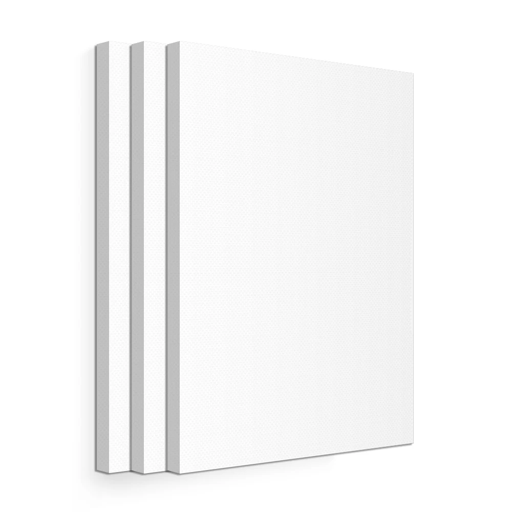 
16x20 inch Wholesale board art linen Stretched blank Canvas for Painting 