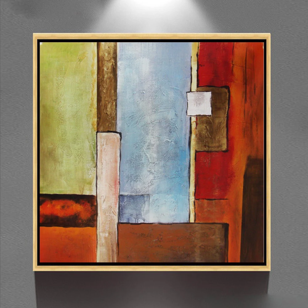 50% off Existing samples custom oversize art picture abstract Artwork modern flower oil painting on canvas