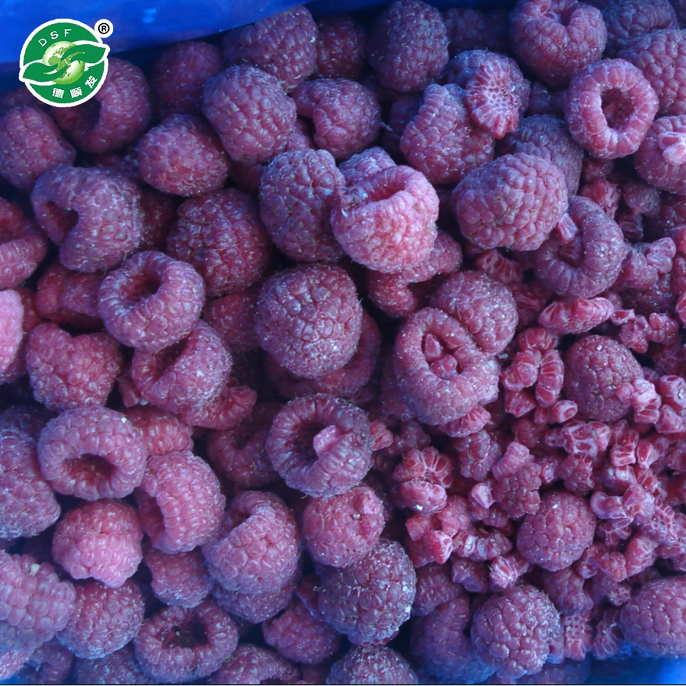 HACCP Chinese iqf strawberries Fresh good price and high quality BRC certified frozen raspberry