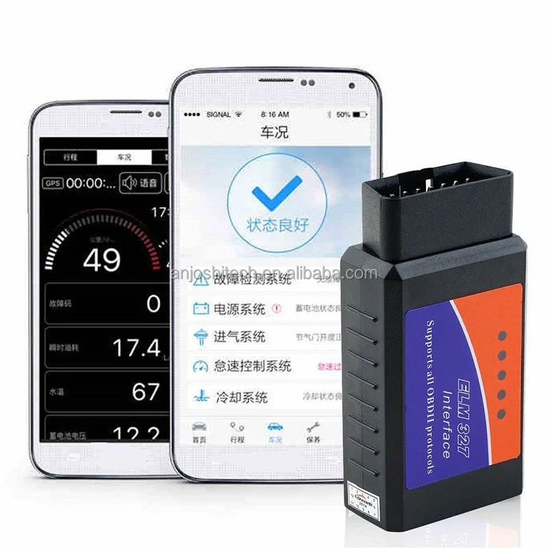 ELM327 Auto Car Diagnostic Scanner Scan Tool for iPhone for Android WIFI OBD2 OBDII Adapter Car Code Reader