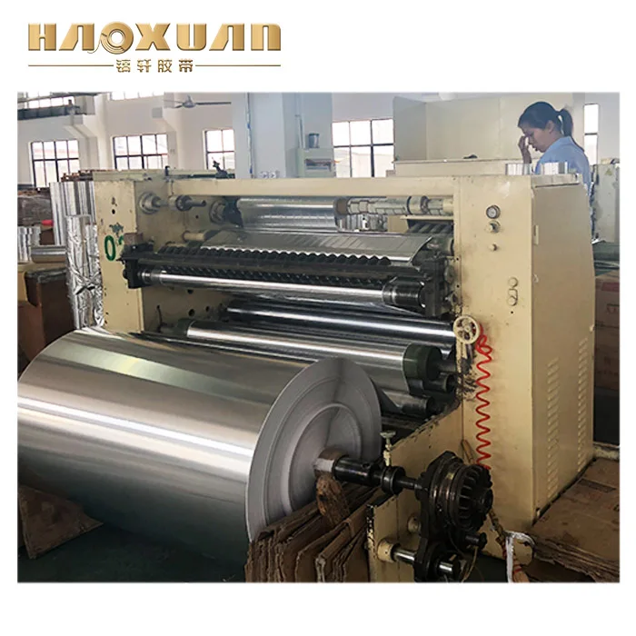 High Temperature Reinforced Aluminum Foil Fiber Glass Cloth Tape for Thermal Insulation