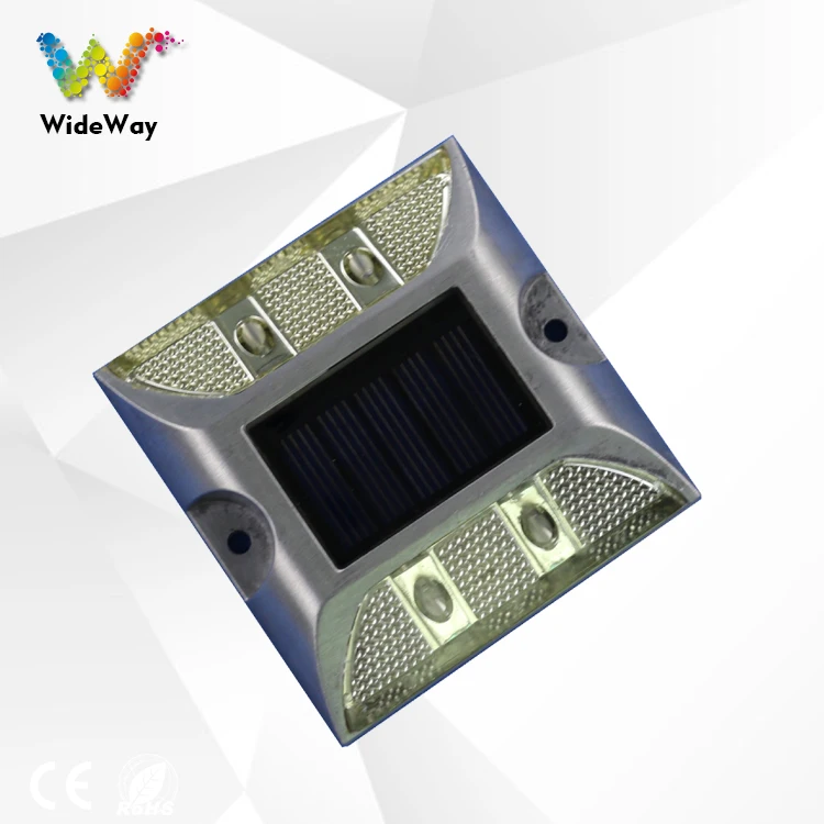 10 Years Factory Traffic Safety IP53 Aluminum Cat Eye LED Reflective Flashing Solar Road Studs