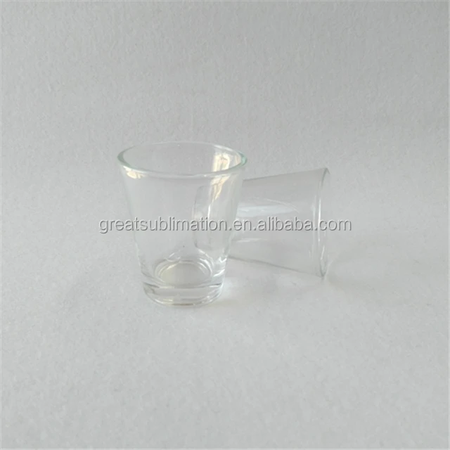 Пользовательская печать кружек, оптовая продажа 2 унции сублимационного стекла
