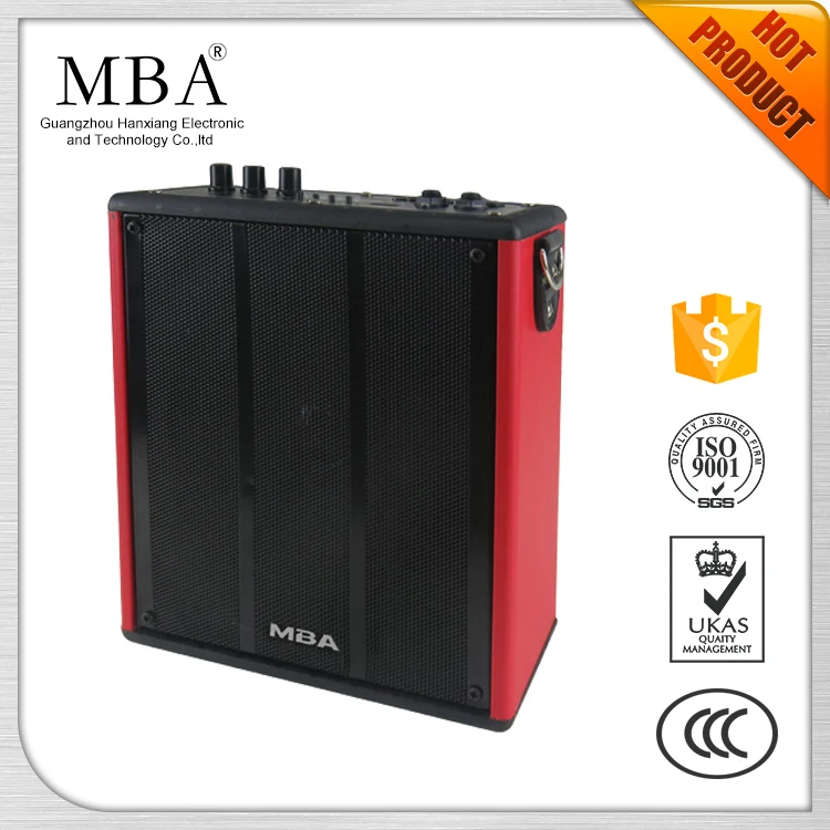 Мини-Деревянный Активных Мобильных Портативный Динамик Bluetooth с одним беспроводным микрофоном