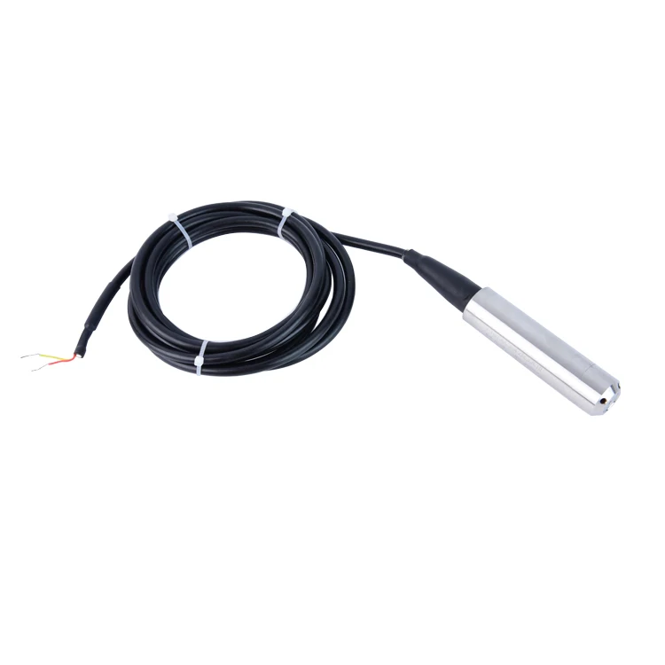 Low cost submersible water tank liquid level sensor