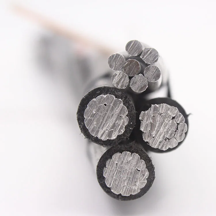 Overhead Insulated ABC Aluminium Conductor (1kV), 4 core 120 sqmm 415V, as per IEC 60502