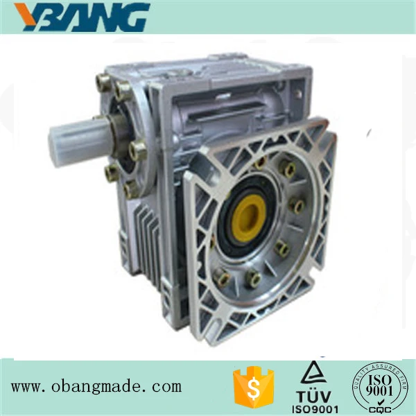 NRV Worm Drive Gear Speed Reducer Gearbox with Output Flange