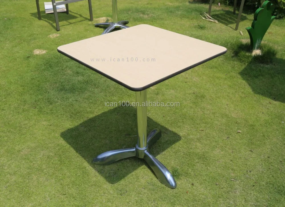 
Restaurant Furniture HPL Laminate Table Top With Wood Grain 