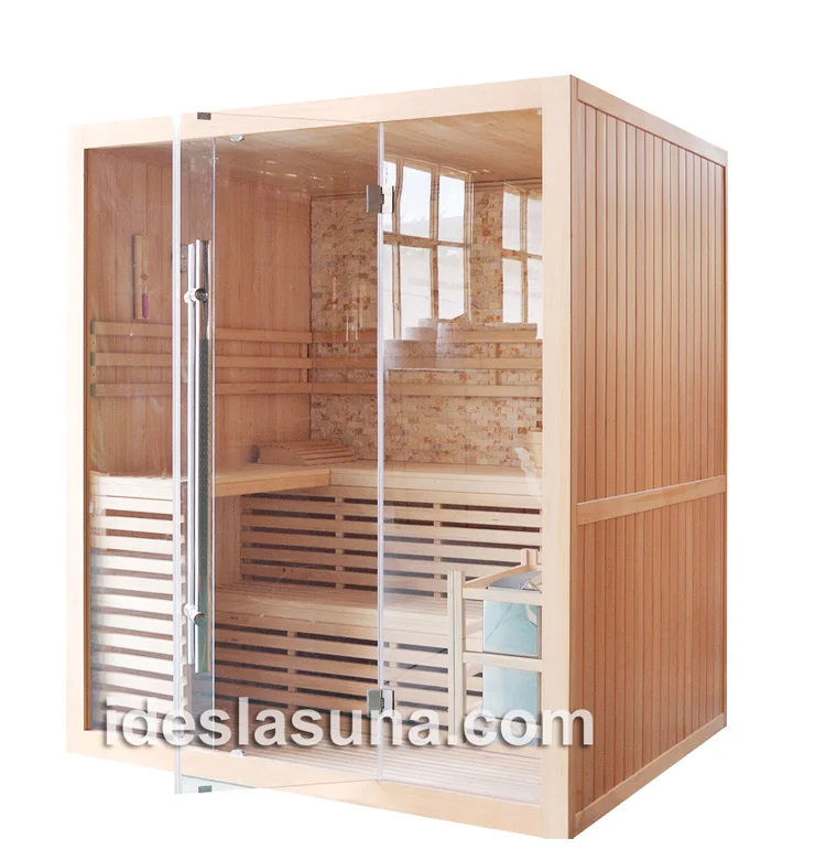 4 person traditional stone steam sauna room